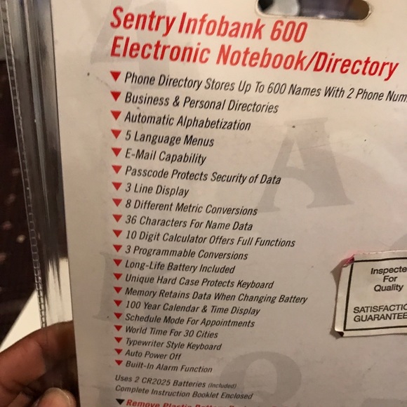 Sentry Notebook Directory - Picture 2 of 4